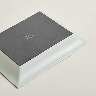 Hermès Sellier change tray - Grey | Hermès Greece